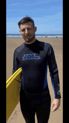 a man in a wetsuit with the word ncr on it