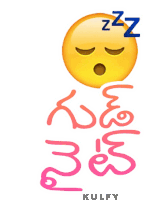 a sleeping emoji with zzz written on it