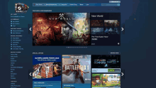 a screenshot of the steam website showing a vr chat advertisement