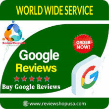 a sign that says ' world wide service google reviews buy google reviews ' on it