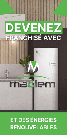 an advertisement for a company called maciem