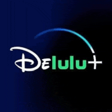 a disney plus logo on a dark blue background