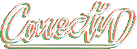 the word connection is written in green and white on a white background