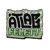 a picture of a stack of money with the words atae felett written on it .