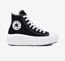 a pair of black and white converse all star sneakers