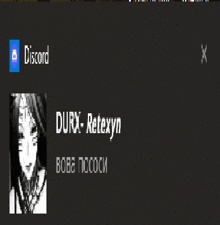 a screenshot of a discord page with a picture of a girl