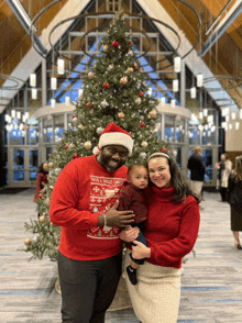 a man wearing a sweater that says have a sweet christmas