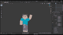 a screenshot of a 3d model of a man in a blue shirt