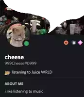 a picture of a cat in a circle with the name cheese