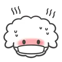 a cartoon of a sheep wearing a face mask