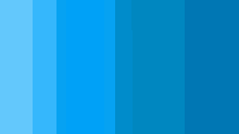 a blue background with two different shades of blue .