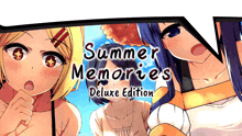 a poster for summer memories deluxe edition