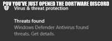 Dortware Auth Meme