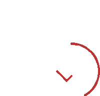 a red arrow pointing to the right on a white background