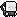 a black and white pixel art drawing of a sheep with a beard .