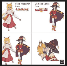 Megumin Senko Meme