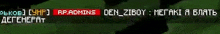 a screenshot of a video game with the name den_ziboy on it