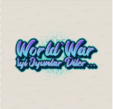 a logo for a game called world war ii