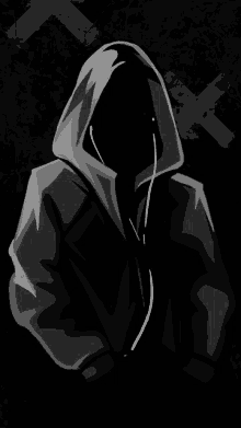 a person in a hooded jacket with ear buds on