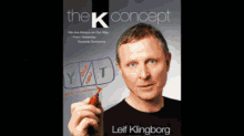 a book called the k concept by leif klingborg is shown