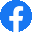 the facebook logo is a blue circle with a white f in it .