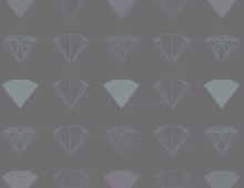 a seamless pattern of diamonds on a dark grey background