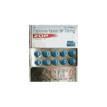 zopiclone tablets bp 7.5 mg zop tablets bp 7.5 mg