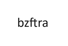 a white background with the word bzftra in black letters