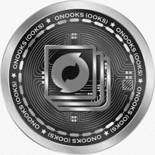 a silver coin with the words onooks ( ooks ) on it