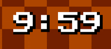 a pixelated image of the number 9 and 59