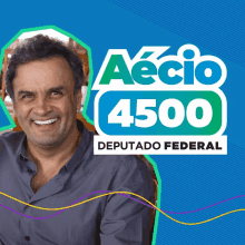 a picture of a man with the words aecio 4500 on it