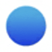 a blue circle with a white background is a blurred image .