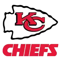 a logo for the kansas city chiefs shows a native american arrow