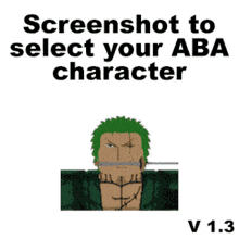 a screenshot of roronoa zoro from one piece with a sword in his mouth .