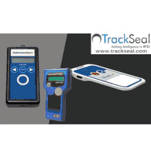 a flyer for a company called trackseal