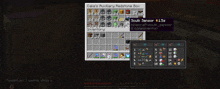 a screenshot of cake 's auxiliary redstone box in a video game