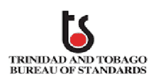 trinidad and tobago bureau of standards logo with a red circle