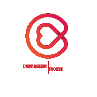 a logo for the compassion project with a heart in the middle