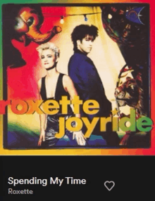 roxette joyride spending my time album cover