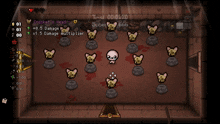 a screenshot of a video game with cricket 's head on the top left