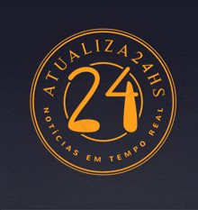 a logo that says atualizar 24hs