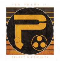 a poster for per phery iii select difficulty has a large p on it