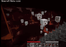 a screenshot of a video game called minecraft alpha v.1.2.6