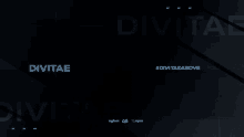 a black background with the words divitae above it