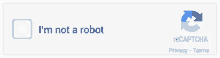 a sign that says i 'm not a robot next to a captcha logo