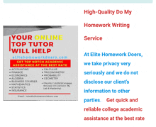 a poster that says your online top tutor will help on it