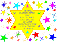 Twinkle Star Stars Sticker