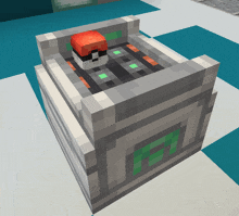 a minecraft block with a pokemon in it