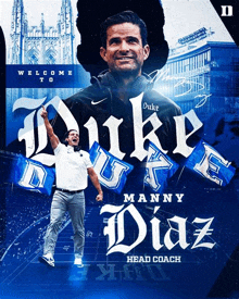 manny diaz is the head coach for duke