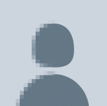 a pixelated image of a person 's face without a face .